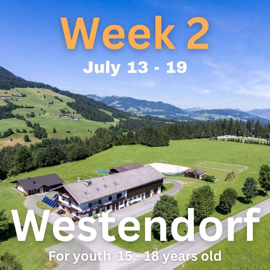 The second amazing week at English camp in Westendorf this summer happening July 13 to 19